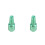 2Pièces Vernis À Ongles Vert Design Élégant 8