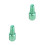 2Pièces Vernis À Ongles Vert Design Élégant 9