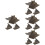 120Pièces Protège-Corners Métal Pour Bois Vintage 7