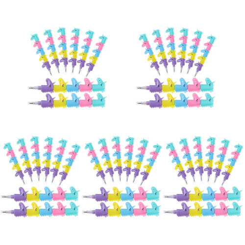 40Pièces Crayons Empilables Plastiques Créatifs Pour École Et Loisirs 1