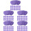 Lingettes Vernis Ongles Coton Violet Pratiques Portables 8