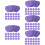 Lingettes Vernis Ongles Coton Violet Pratiques Portables 11