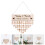 1Ensemble Calendrier Anniversaire En Bois DIY Décor Mural Multiusage 8