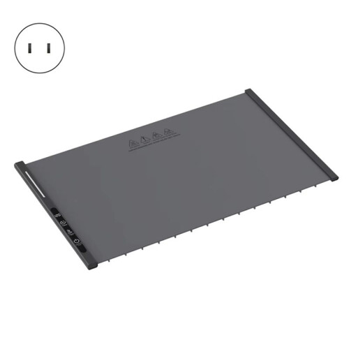Electric Warming Tray, Foldable Silicone Food Warmer Mat, 8 Adjustable Temperature, US Plug 2