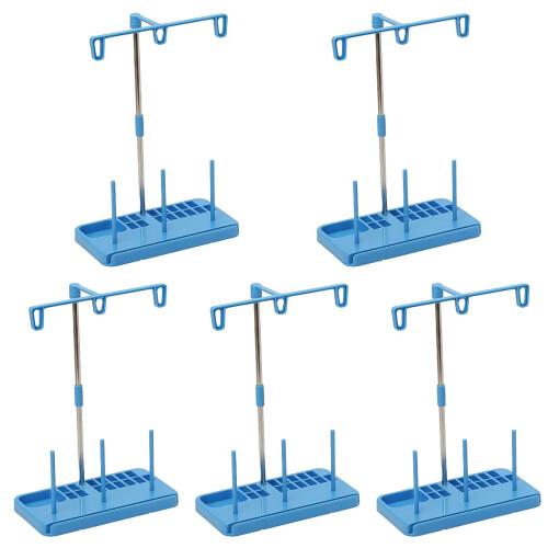 5Ensembles Supports À Fil Universels Ciel-Bleu Pour Machine À 2