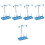 5Ensembles Supports À Fil Universels Ciel-Bleu Pour Machine À 5
