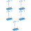 5Ensembles Supports À Fil Universels Ciel-Bleu Pour Machine À 7