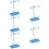 5Ensembles Supports À Fil Universels Ciel-Bleu Pour Machine À 10