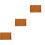 3Pièces Livre Décoratif Bambou Style Rétro Pour 5
