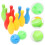 2Pièces Jeu De Bowling Enfants Odeur, Éducatif 2