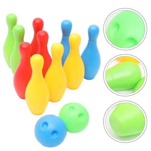 2Pièces Jeu De Bowling Enfants Odeur, Éducatif 1