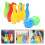2Pièces Jeu De Bowling Enfants Odeur, Éducatif 3