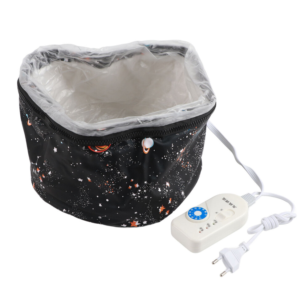 Thermal Cap With Adjustable Thermostat For Deep Conditioning Natural Hair, 9Heating Levels Flame Retardant Salon Quality Cap Automatic Shut Off