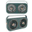 Portable 20W Solar Fan Dual Exhaust 5V 11