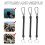 9Pièces Keychains Élastiques Étanches Antirouille Pour 7