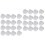 200Pièces Couvre-Oreilles Étanche Transparent Jetable Usage Douche 3