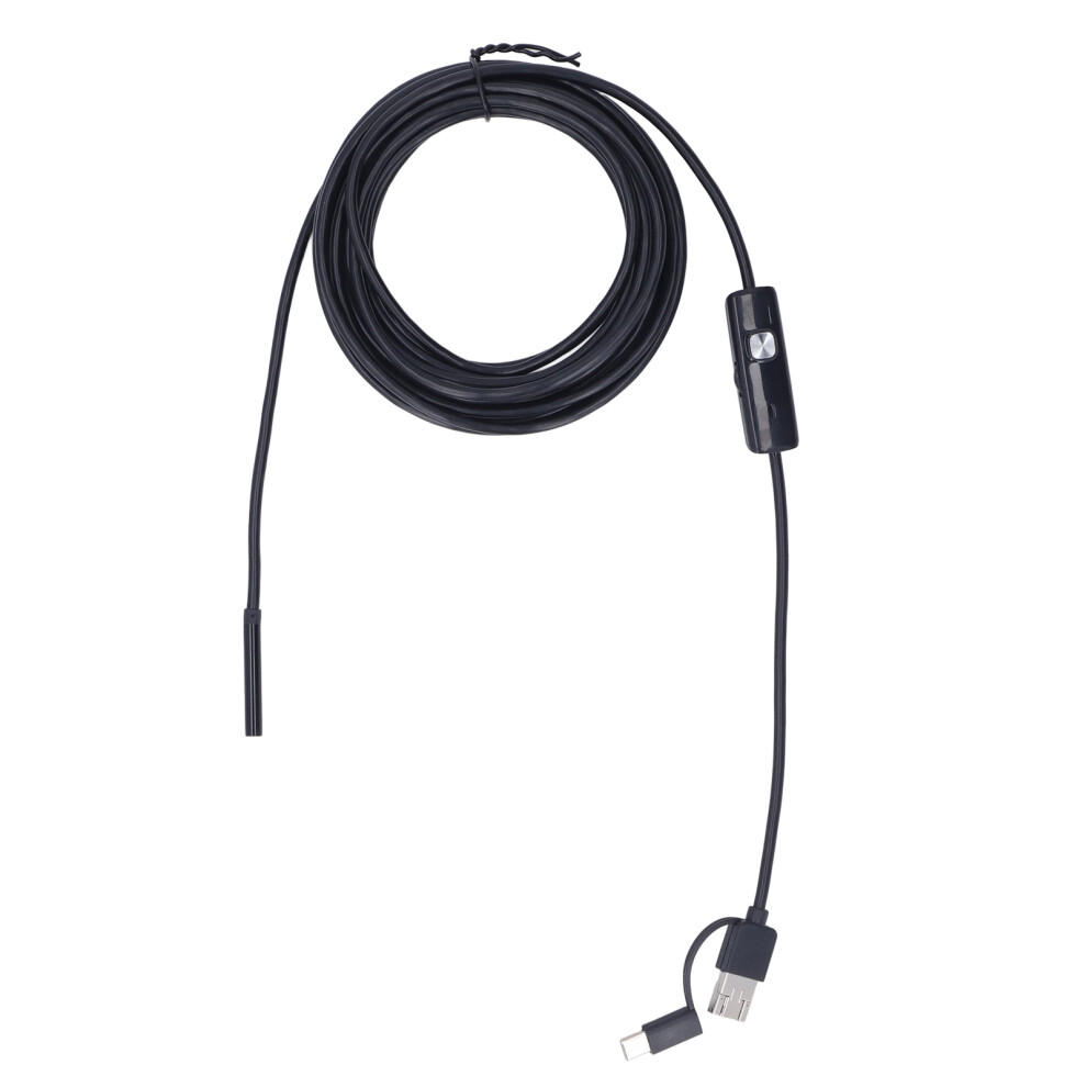 5.5Mm Lens Borescope Inspection Camera, 3In1usb Endoscope With Ip67waterproof And Adjustable Led Lights For Drainage Pipes And Automotive Engine 9357860227315