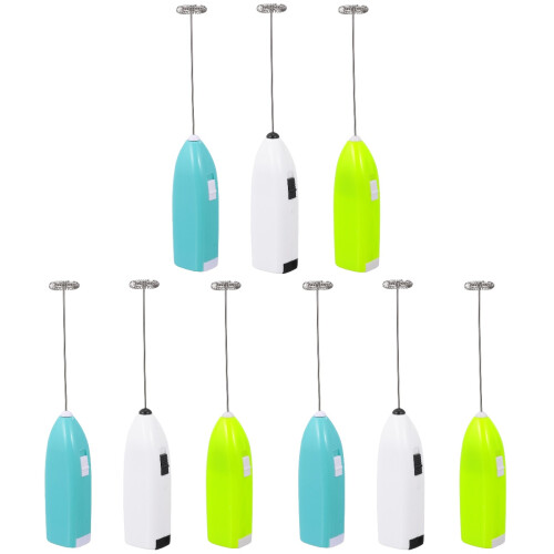 9Pièces Agitateurs Epoxy DIY Électriques Multicolores Usage 2
