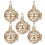 15Pièces Pendentifs Diffuseurs D'huile Aromathérapie Dorés 8