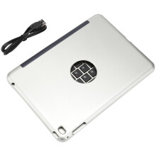 Magnetic Attaching Style Bluetooth Keyboard For iPad Ultra Thin Integrated Multi Touch Trackpad Auto Sleep Wake Feature Folio Full Protection Case