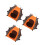 3Pièces Pliable Chats Orange Durable 8