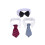 Accessoires Nœud Coton Pour Chats Colorés 2