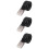 3Pièces Ceinture Toile Noir Randonnée 8