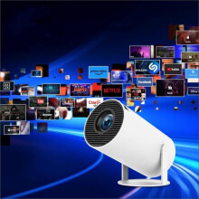 Φορητός προβολέας οικιακού κινηματογράφου ISINBOX με 5G WiFi και Bluetooth - 1100 ANSI Lumens - Full