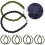 24Pièces Cordons Multi-Usages Élastiques Pour Jambe Pantalon Extérieur 9