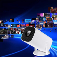 Draagbare Android-projector 1080P Full HD 1500 ANSI Lumen met 5G WiFi