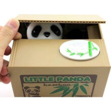 Panda spaarpot - Voor kinderen - 15 x 12,5 x 12,6 cm