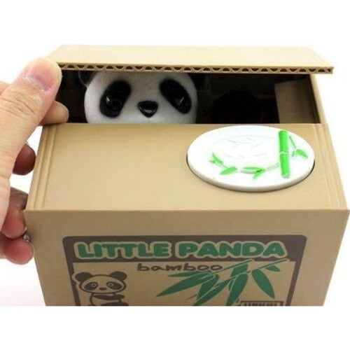 Panda spaarpot - Voor kinderen - 15 x 12,5 x 12,6 cm