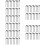 250Pièces Brosse Jetable Cils Noir Outils À Domicile 10