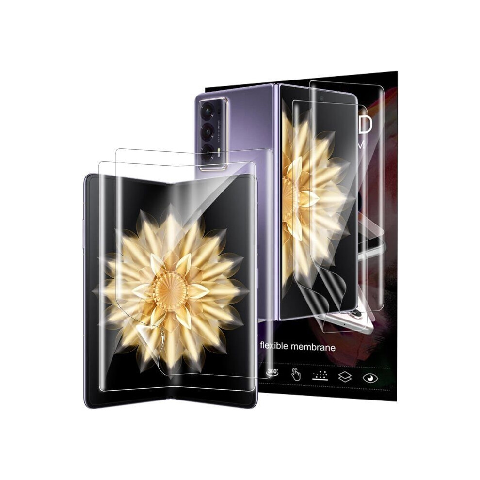 Protective Case For Honor Magic V2 5G/Magic V3 Tempered Glass, 2 Inner Screen Protectors + 2 Outer Screen Protectors 8581602630526