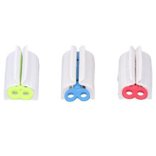 tube knijper voor tandpasta, 3-delige set, tandpasta knijper, handig rollende plastic tandpasta knijper met rollend handvat