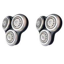 2X Replacement Shaver Head RQ12 for Philips Series 9000 Shaver RQ10 RQ12 SH90-50 Complete Head Set