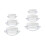 6Pièces Flacons Cosmétiques Transparente Anti- Pour Crème 4