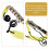 2Pièces Chiffons Réutilisables Jaunes Pour Flûte Et Saxophone 8