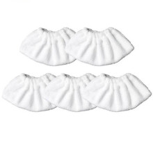 Set van 5 vervangende schoonmaakdoekjes voor Karcher EasyFix SC1 SC2 SC3 SC4 SC5 stoomreinigers, microvezelkap.