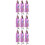 9Pièces Ponchos Rose Adulte Réutilisable Avec Capuche 8
