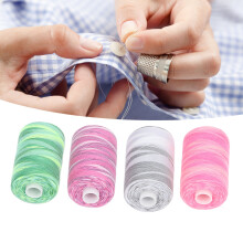 4 Stück Polyester Nähgarn-Set, 1000 Yards, 4 Farben, 3,3 x 6 cm