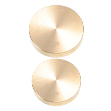 8Pcs Golden Brass Wax Seal Stamp Heads for Personalized DIY Crafts