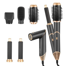 5-in-1 luchtstyler: föhn, haarkruller, stijltang, haarstylingtools