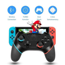 Nintendo Switch Pro draadloze controller - Nintendo - zwart - Zelda-licentie - bewegingsbediening en dubbele motoren