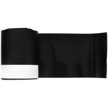 2Pcs Adjustable Under Sofa Blockers Black PVC for Home Toy and Pet Use