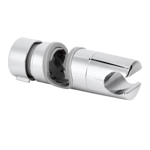 Shower head holder for sliding bar, universal shower support clamp, adjustable rail head support