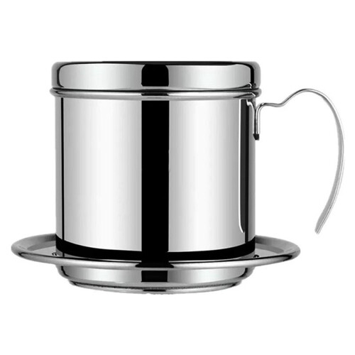 5X Vietnamese Coffee Filter Portable Coffee Press Maker Reusable Phin Infuser Strainer Pot Coffee Drip Brewer 2