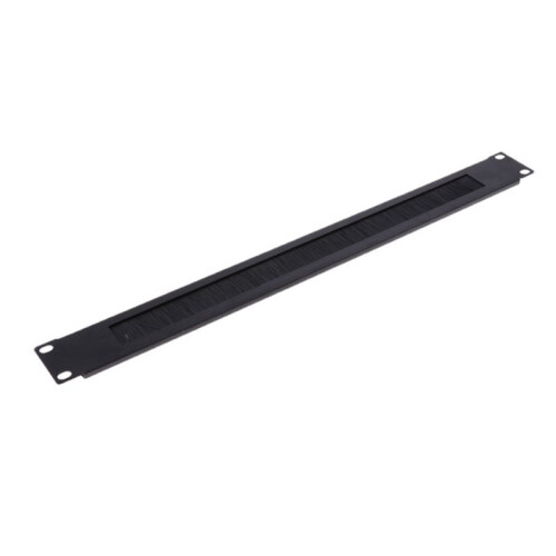 8Pcs 1U 19Inch RACK MOUNT Blanking Plate Rack Mounting Blank Network Brush Panel Server Cabinet Cable Management 1