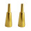 2Pièces Pièces De Rechange Trompette Or Durable Accessoires Instrument 3