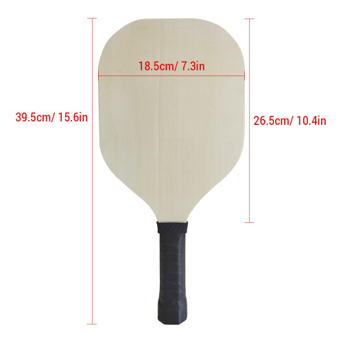 Wood Paddle DIY Blank Model 39.5x18.5cm, 220g